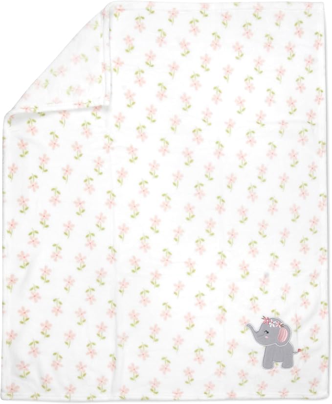 Plush Fleece Throw and Receiving Baby Blankets - Image 5