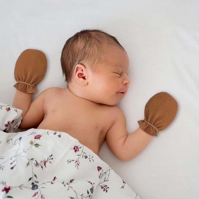 Cuffbow 16 Pairs Baby Mittens for Newborn Baby Boys Girls Infant Toddler - Image 3