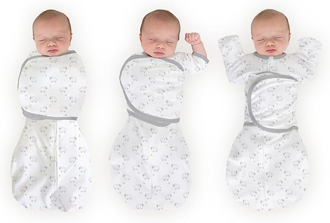 SwaddleDesigns 6-Way Omni Swaddle Sack, Arms Up Swaddle by SwaddleDesigns