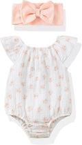 Renotemy Newborn Baby Girl Clothes Coming Home Summer Outfits Preemie-18M | by Renotemy