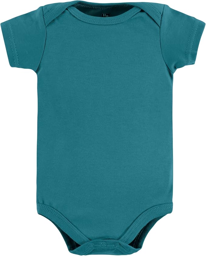 Hudson Baby Baby Boys' Cotton Bodysuits 7-pack - Image 7