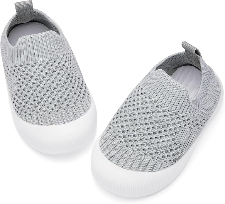 BACSAC Baby Toddler Unisex Infant Shoes Boys Girls Beige Mesh Breathable by BACSAC