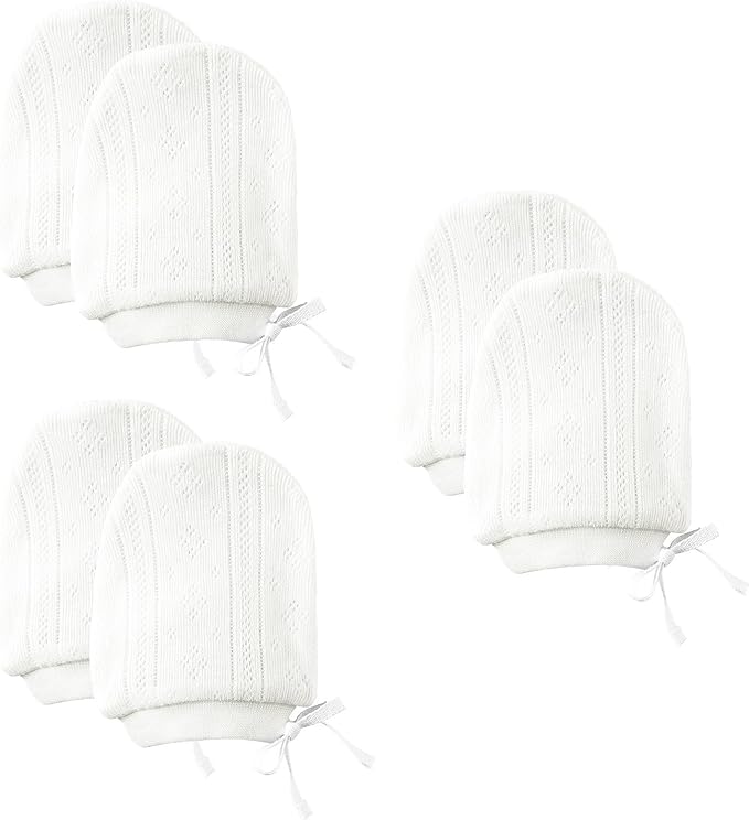 MOMSMENU Newborn Mittens No Scratch baby mitts by MOMSMENU
