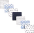 Hudson Baby Unisex Baby Cotton Flannel Receiving Blankets Bundle, Paper Airplane by HudsonBaby