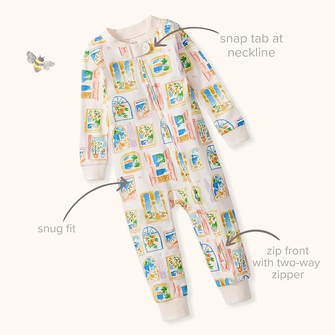 Burt's Bees Baby Unisex Footless Sleeper Pajama, 1-Pc Zip-Up Footie Pajama | - Image 6