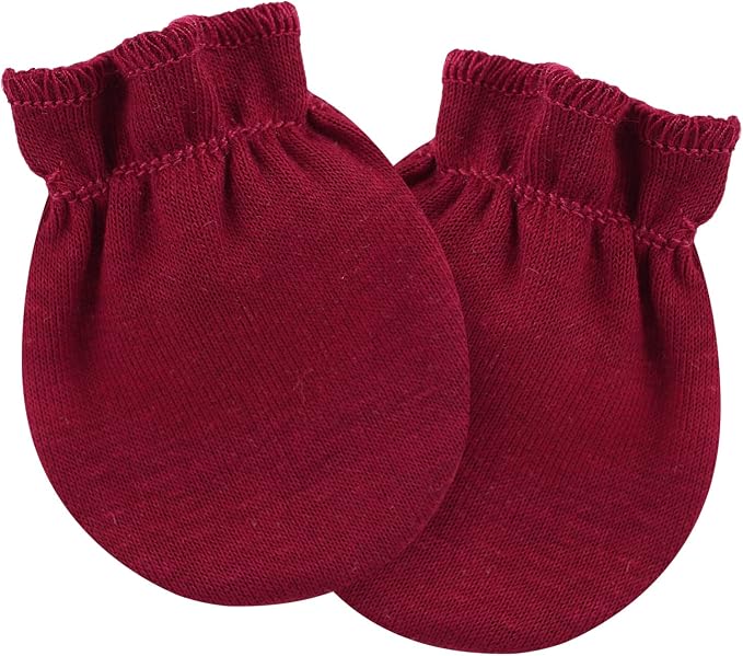 BQUBO Newborn Girls Hats Baby Hat and Mittens Set Infant Caps Bow Hospital - Image 3
