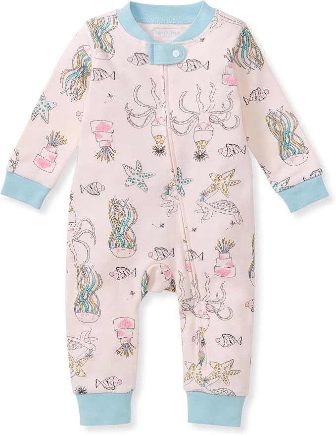 Burt's Bees Baby Unisex Sleep and Play Pajama, Footless One-Piece Zipper PJ | by BurtsBeesBaby
