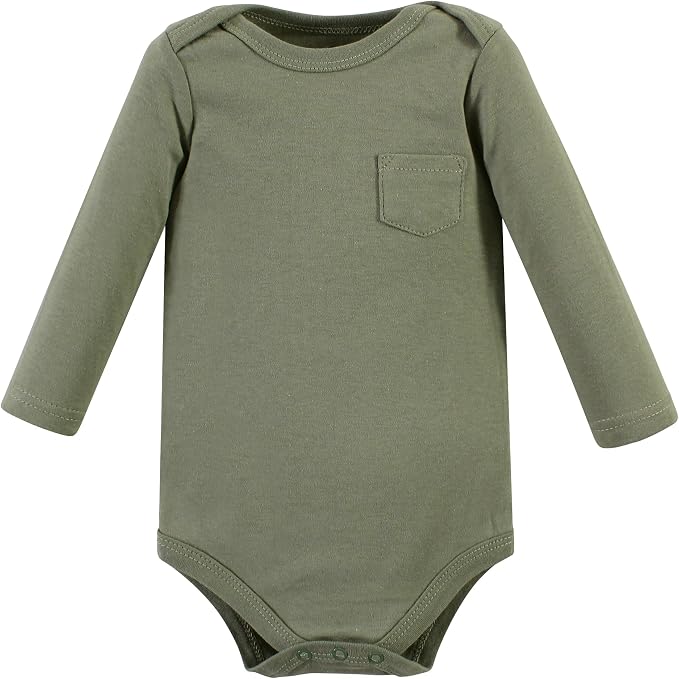 Hudson Baby Unisex Baby Cotton Bodysuits - Image 7