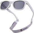 COCOSAND Flexible Baby Sunglasses with Strap Polarized UV Protection for Toddler Infant Newborn Boy Girl Age 0-24 Months