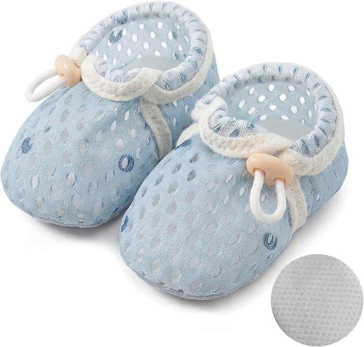 Baby Booties Toddler Cozy First Walking Boots Stay-on Soft Cozy Cotton Non-Slip by HOVELL