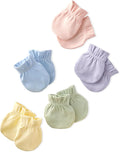 Butterblu Morgan 5-Pack Mitts 100% Cotton No Scratch Mitten Gloves | GOTS by Butterblu