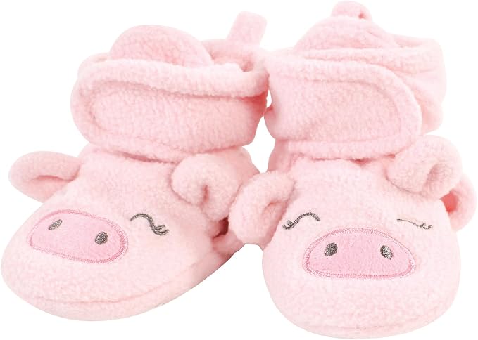 Hudson Baby Unisex-Baby Cozy Fleece BootiesSlipper Sock - Image 4