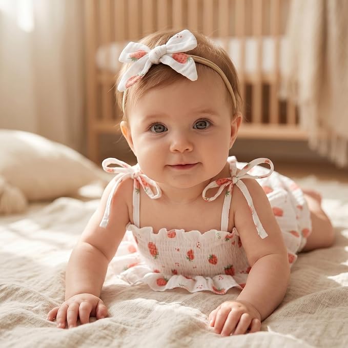 Baby Girl Romper Ruffle Newborn Girl Bodysuit Jumpsuit Baby Girl Clothes Outfit - Image 4