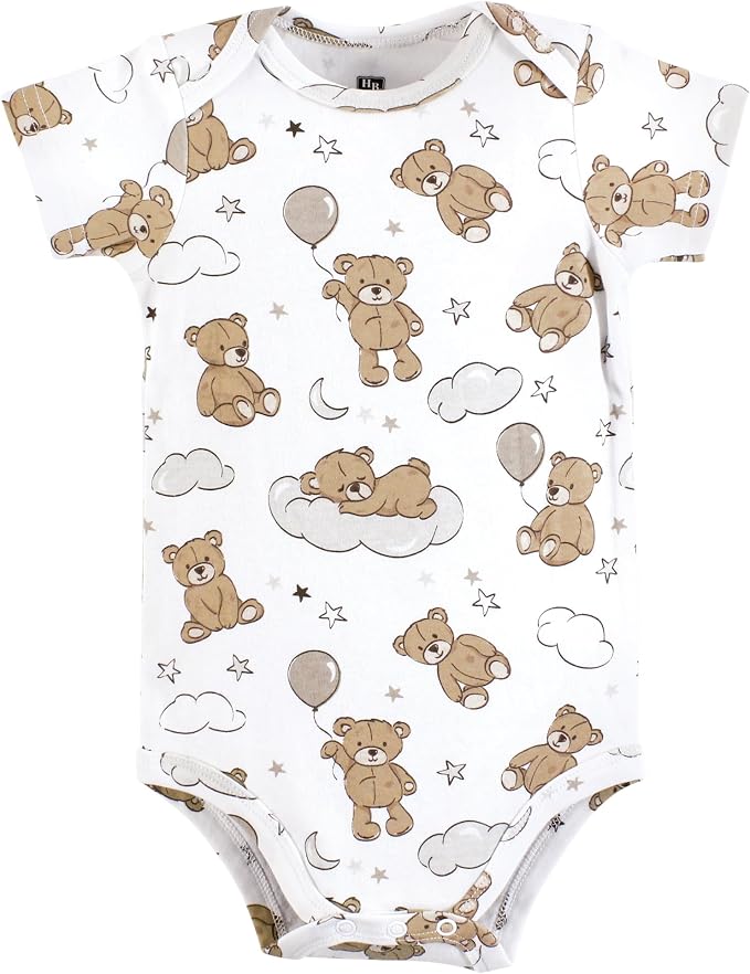 Hudson Baby Unisex Baby Cotton Bodysuits - Image 4