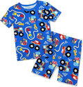 babee Reshinee Bamboo Viscose Toddler Boys Pajamas Set, Short Sleeve Kids by babeeReshinee