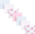 Luvable Friends Unisex Baby Cotton Flannel Receiving Blankets, Floral 7-Pack by Luvable+Friends