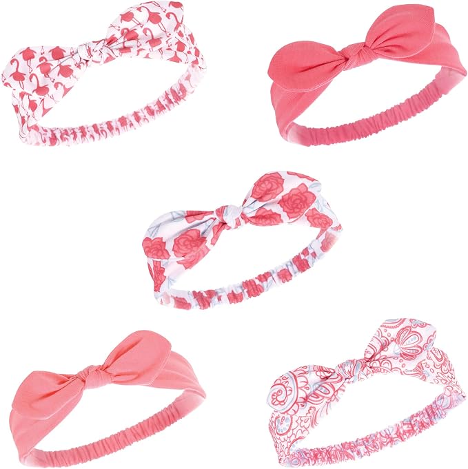 Hudson Baby Cotton and Synthetic Headbands, Size 0-24 Months by HudsonBaby