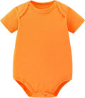 AIWUHE Unisex-Baby Short Sleeve Bodysuits Cotton One-piece Boy Girl Summer by AIWUHE