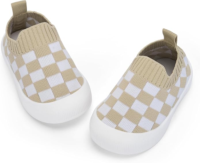 BACSAC Baby Toddler Unisex Infant Shoes Boys Girls Beige Mesh Breathable by BACSAC
