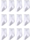 Baby Crew Socks Baby Newborn Socks 12-Pack Baby Sock 0-3/3-6 Months Infant by Marchare