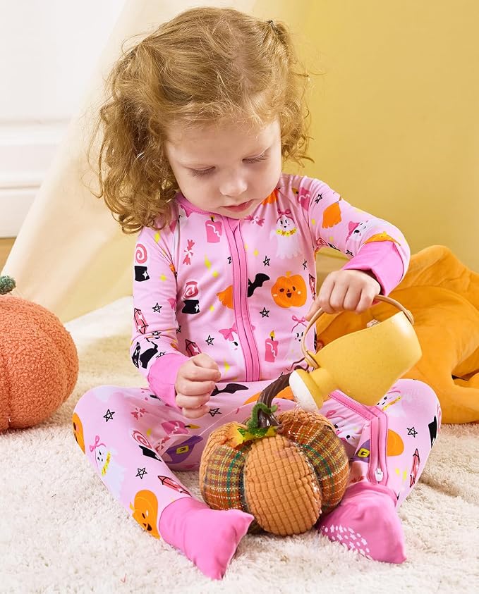 babee Reshinee Viscose Derived from Bamboo Baby Footie Pajamas Convertible - Image 7