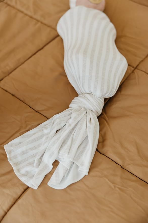 Copper Pearl Swaddle Blankets for Newborns | Soft Stretchy Receiving Blankets - Image 4