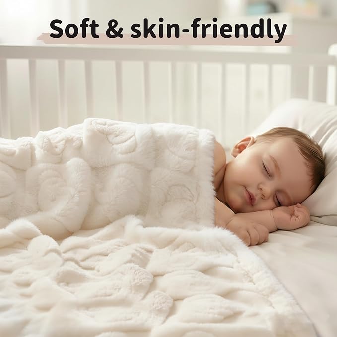 Pro Goleem Elephant Baby Blanket, Baby Fleece Blanket - Image 5