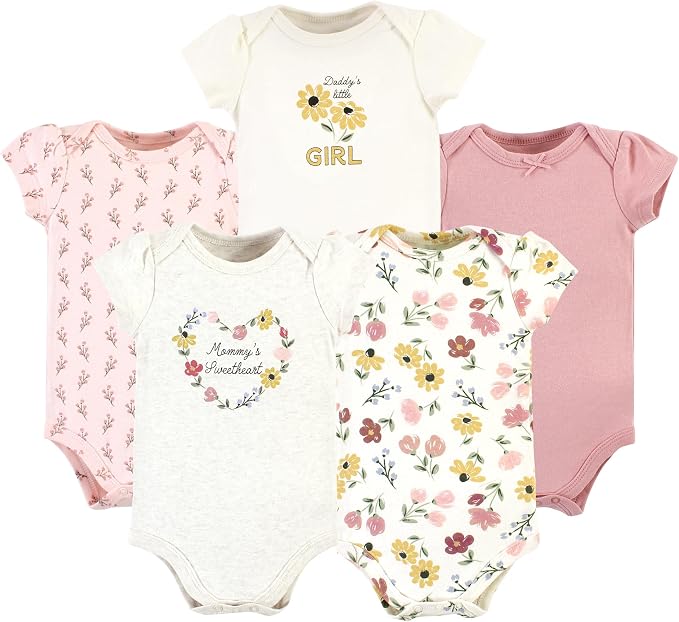 Hudson Baby Unisex Baby Cotton Bodysuits by HudsonBaby