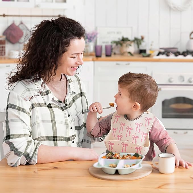 Silicone Baby Bib with Food Catcher - Image 6
