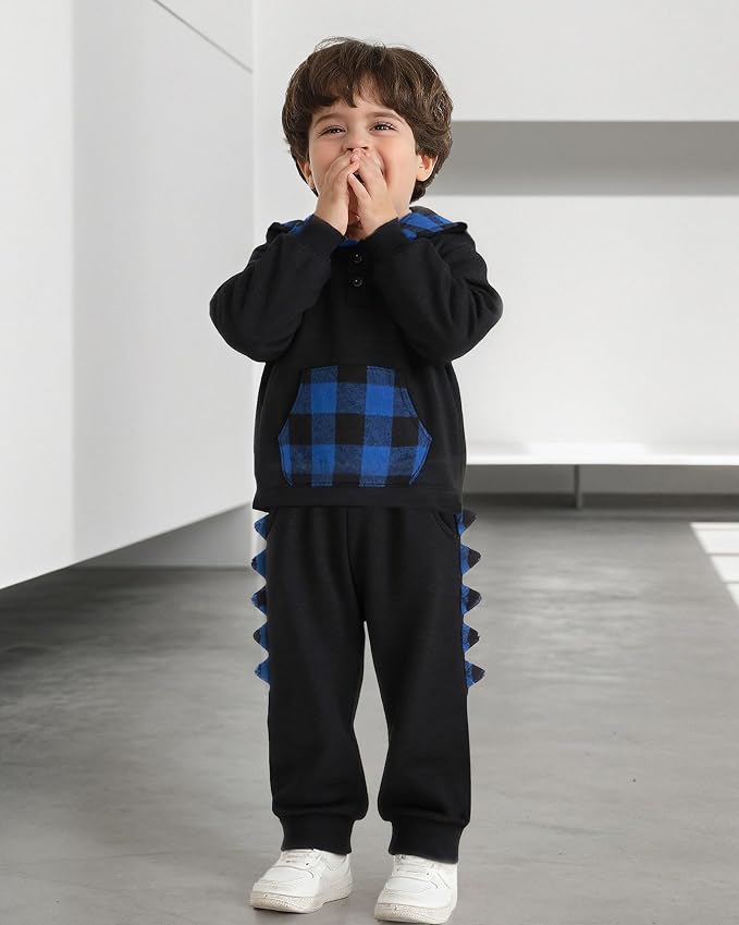 NZRVAWS Baby Boy Clothes Toddler Boy Outfit 2 3 4T 6 12 18 24 Month Fall Winter - Image 3