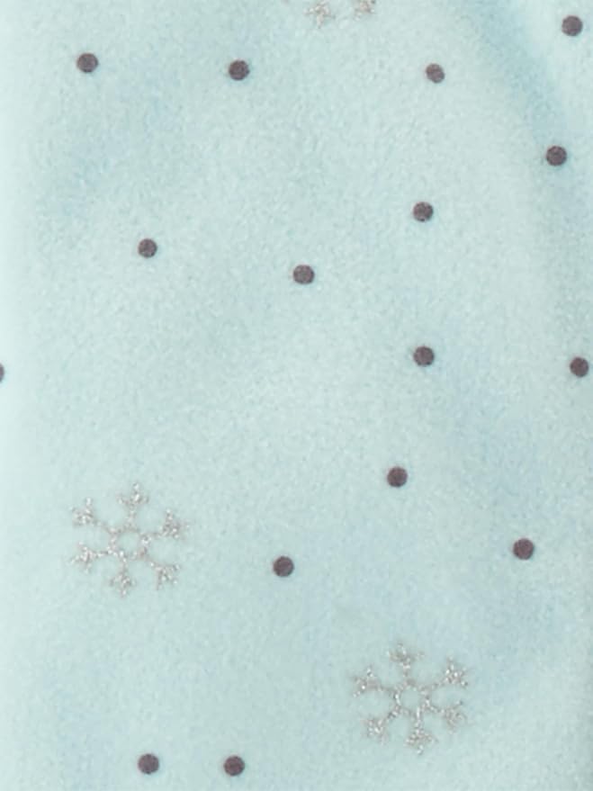 Simple Joys by Carter's Girls Loose-Fit Flame Resistant Fleece Footed Pajamas - Image 3