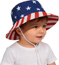 Durio Baby Sun Hat UPF50+ Wide Brim Bucket Hats by DURIO