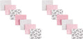 Hudson Baby Unisex Baby Cotton Flannel Receiving Blankets Bundle, One Size by HudsonBaby