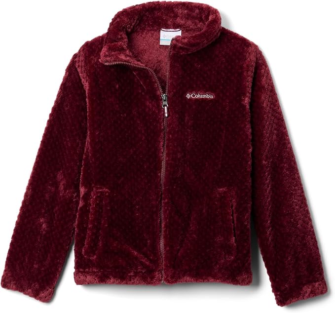 Columbia Youth Girls Fire Side Sherpa Full Zip Fleece Jacket by Columbia
