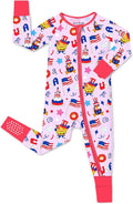 babee Reshinee Viscose Derived from Bamboo Baby Footie Pajamas Convertible by babeeReshinee