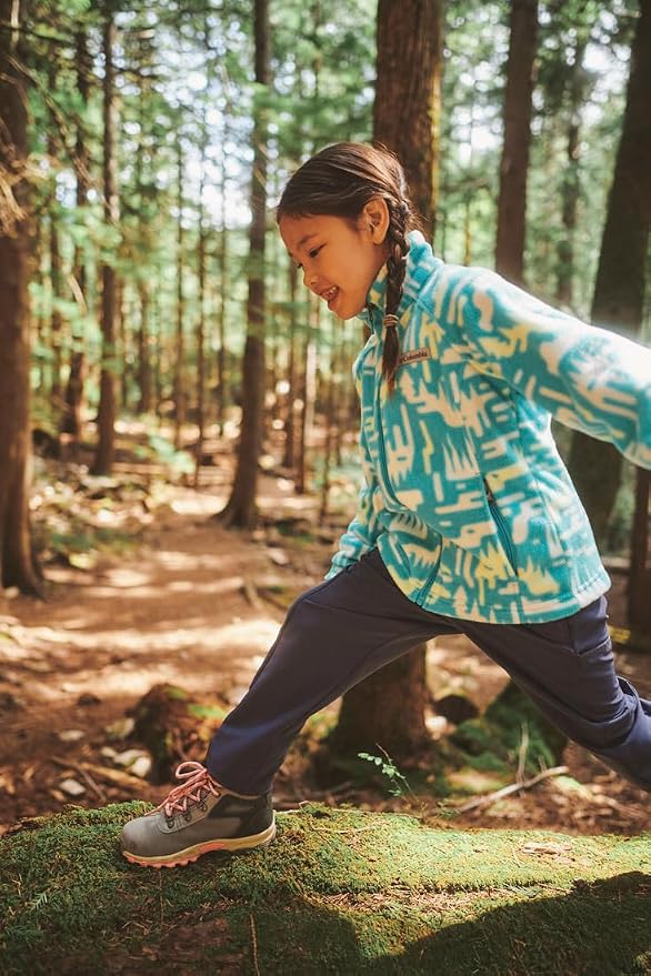 Columbia Youth Girls Benton Springs II Printed Fleece Jacket - Image 2