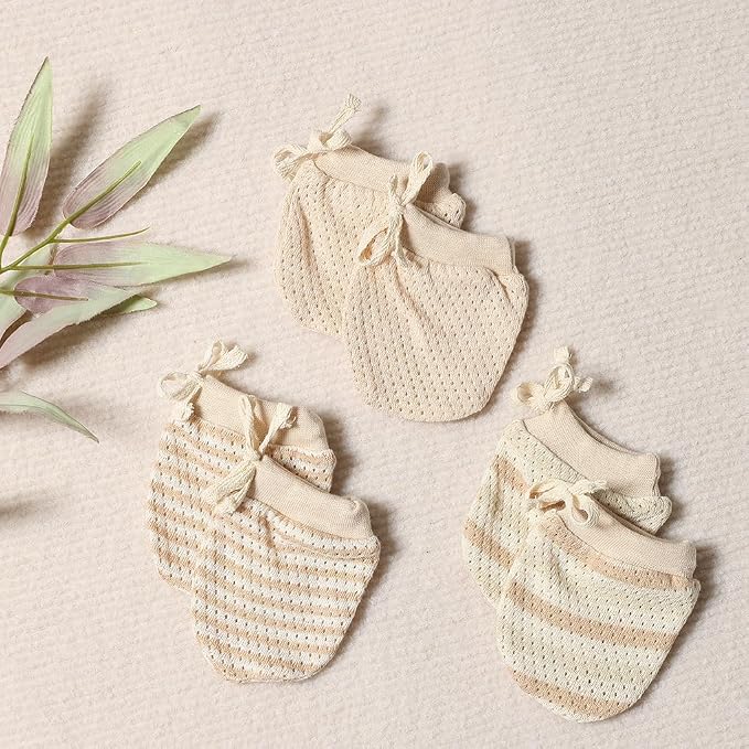 MOMSMENU Newborn Mittens No Scratch baby mitts - Image 7