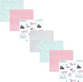 Hudson Baby Unisex Baby Cotton Flannel Receiving Blankets Bundle, Girl Arctic by HudsonBaby
