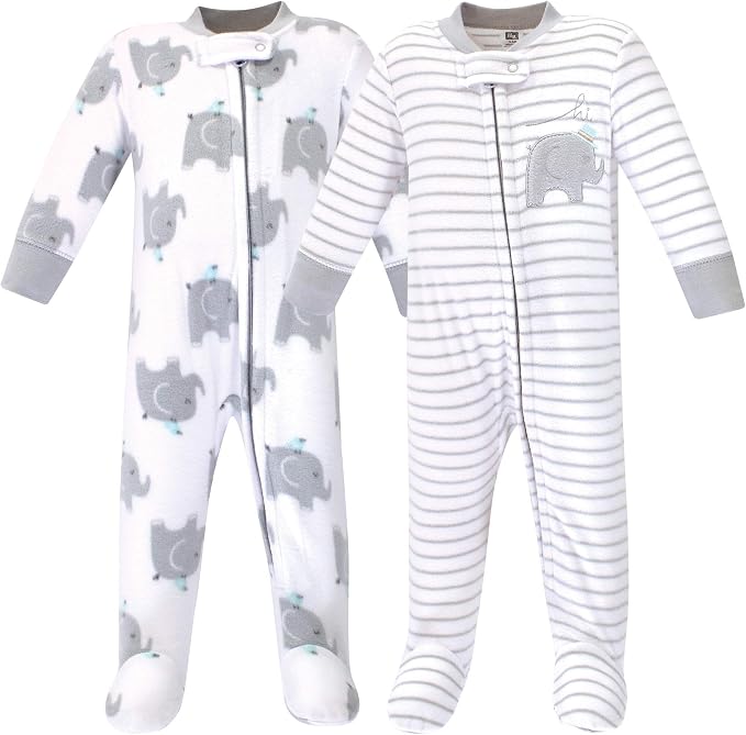 Hudson Baby Unisex Baby Fleece Sleep and Play by HudsonBaby