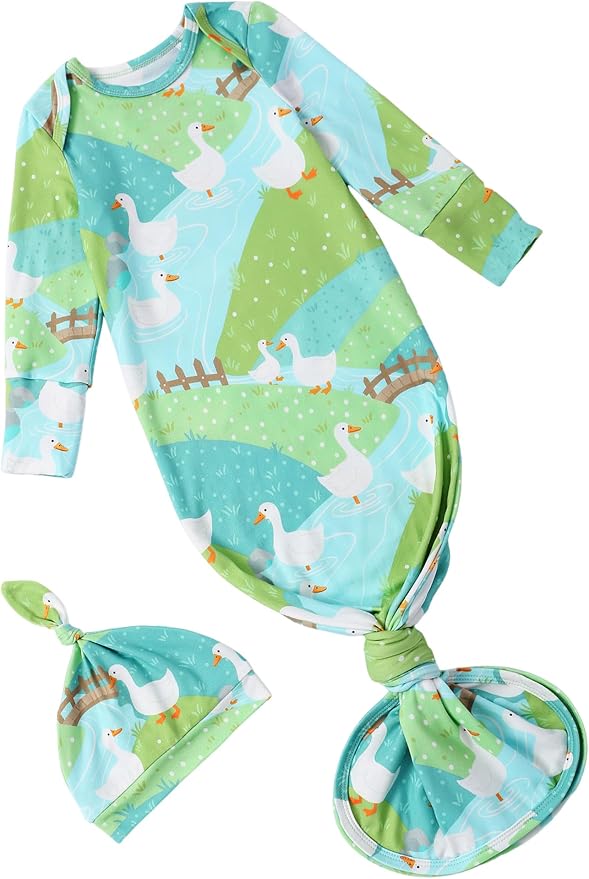 PATPAT Baby Sleeper Gown with Hat by PATPAT