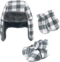 Hudson Baby Baby Hudson Baby Unisex Baby Trapper Hat, Mitten and Bootie Set by HudsonBaby