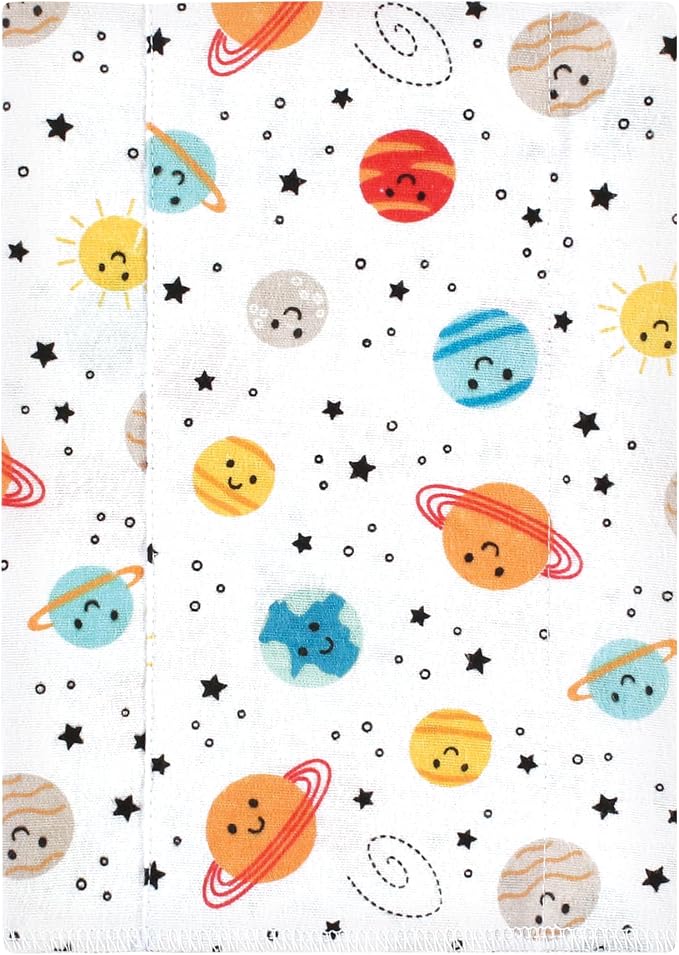 Luvable Friends Hudson Baby Flannel Burp Cloths 7pk - Image 2