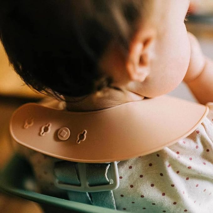 Babero Baby Bib Silicone Impermeable con Scoop Bib | Waterproof Silicone Baby - Image 4
