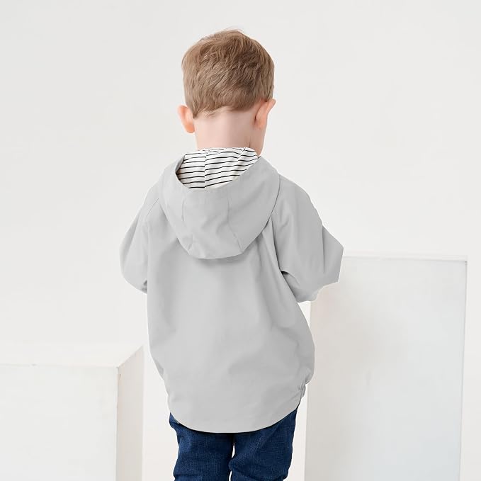 Volunboy Toddler Boys Spring Windbreaker Lightweight Jacket | baby boy - Image 3