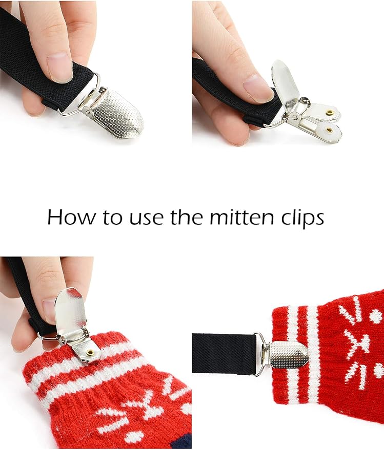 Century Star Stainless Steel Mitten Clips - Image 6
