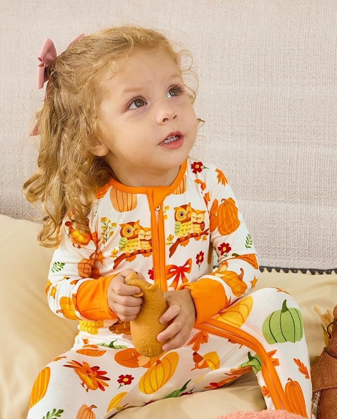 babee Reshinee Viscose Derived from Bamboo Baby Footie Pajamas Convertible - Image 9