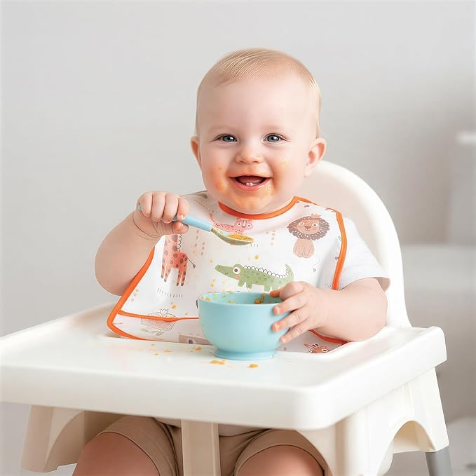 R HORSE 5Pcs Baby Feeding Bibs - Image 2