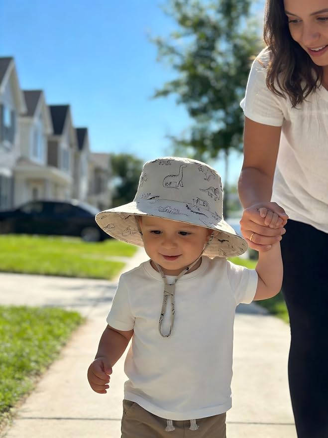 Komorebi Toddler Sun Hat UPF 50+ Kids Beach Bucket Hats Boys Girls 0-8Y | Cute - Image 2