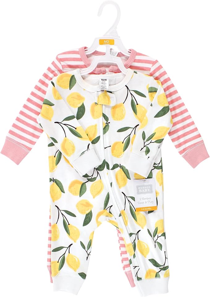 Hudson Baby Unisex Baby Cotton Sleep and Play - Image 2