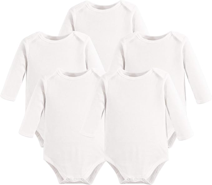 Touched by Nature Unisex Baby Organic Cotton Long-Sleeve Bodysuits by TouchedbyNature
